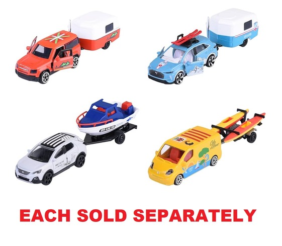 Majorette French Touch Trailer, 4-Assorted