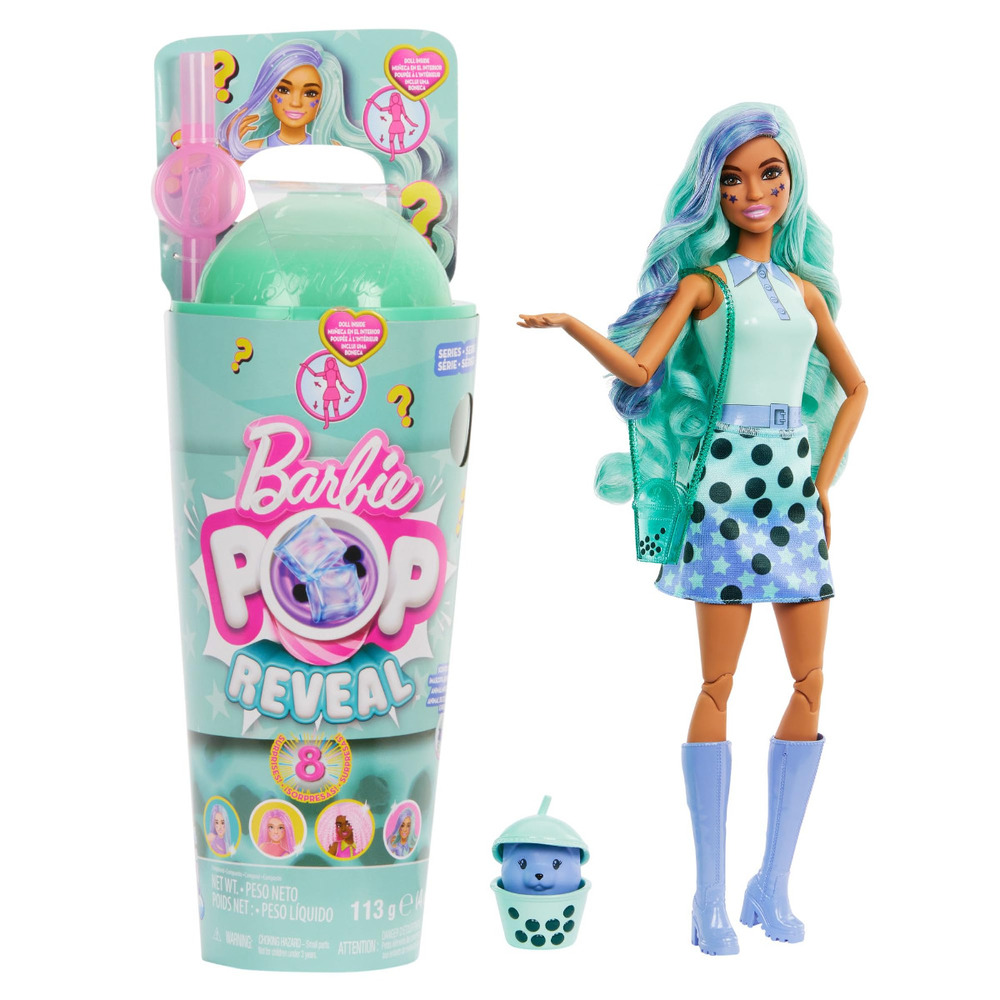 Mattel Barbie️ Pop! Reveal Juicy Bubble Tea Series - Green Tea