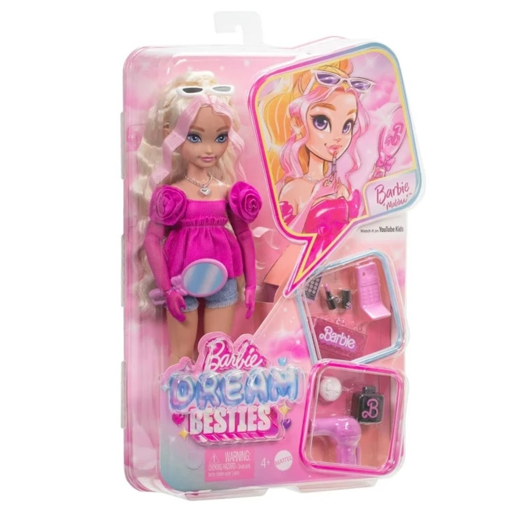 Mattel Barbie Dream Besties Doll - Barbie Malibu