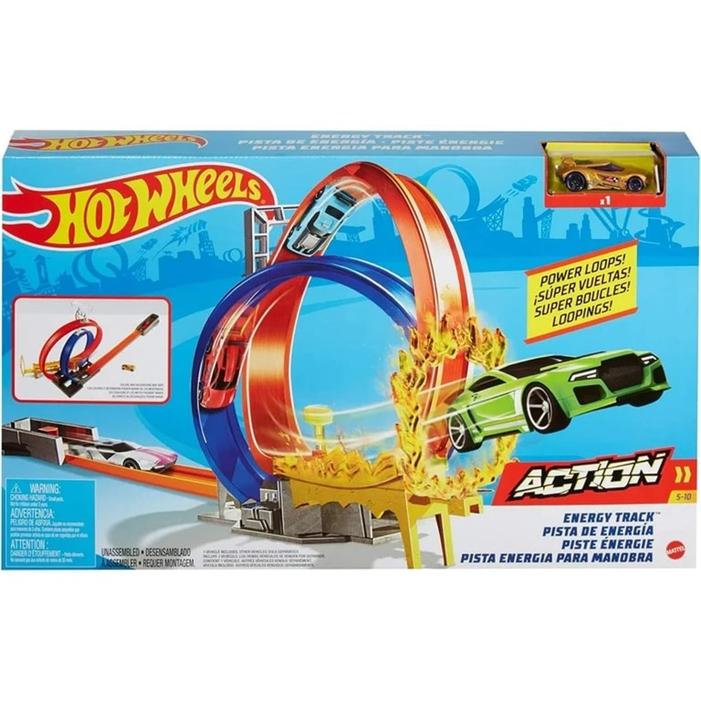 Mattel Hot Wheels Action Energy Track