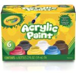 Crayola 6 Ct. Acrylic 2-Oz. Paint Set