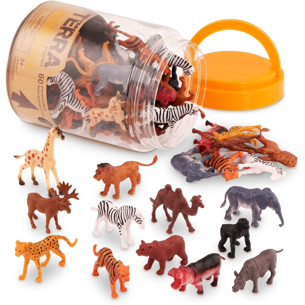 Battat Terra Wild Animals In Tube