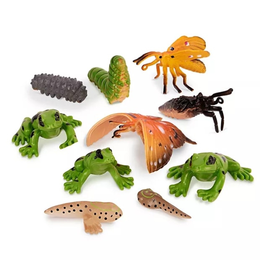 Battat Terra 10 Pcs Metamorphosis Animals 4-8 Cm