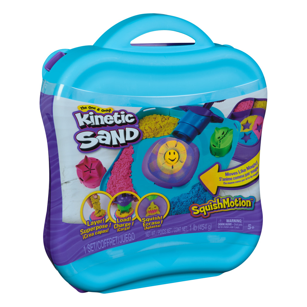 Kinetic Sand 6069401 Kinetic Sand Squish Motion Set