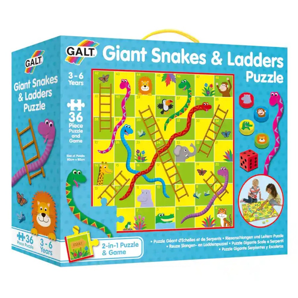 Galt Giant Snakes And Ladders Puzzle