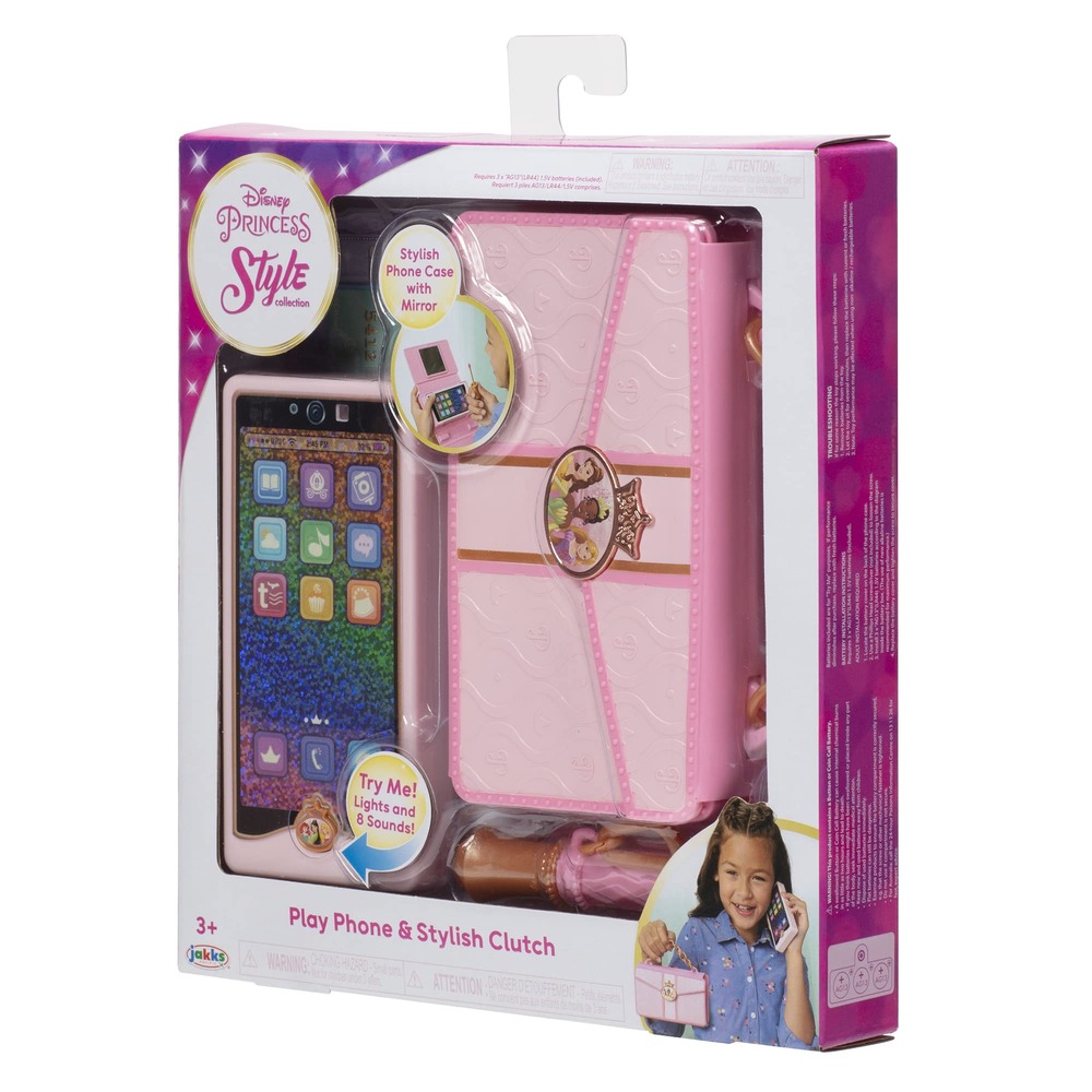 Jakks Pacific Disney Princess Style Phone & Clutch B/O