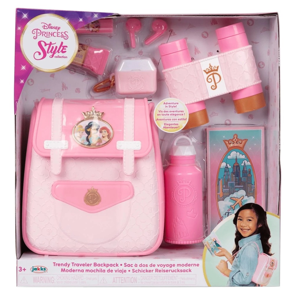 Jakks Pacific Disney Princess Style Traveler Backpack