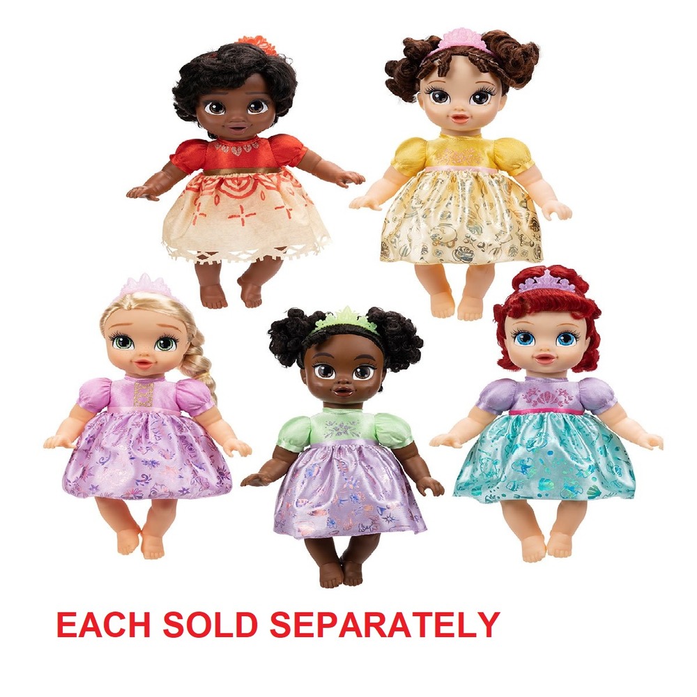 Jakks  Pacific Disney Princess Deluxe  Baby Doll 12 5 Assorted