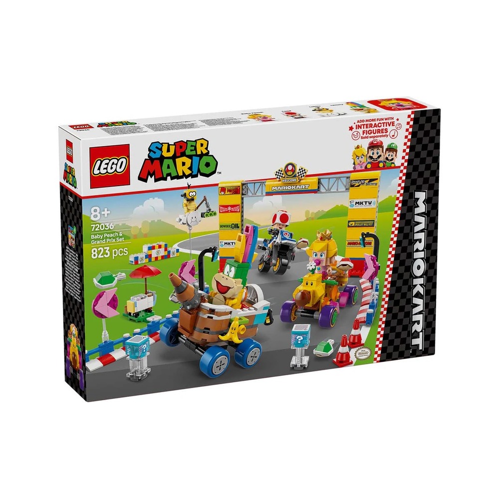 Lego Super Mario 72036 Mario Kart - Baby Peach & Grand Prix