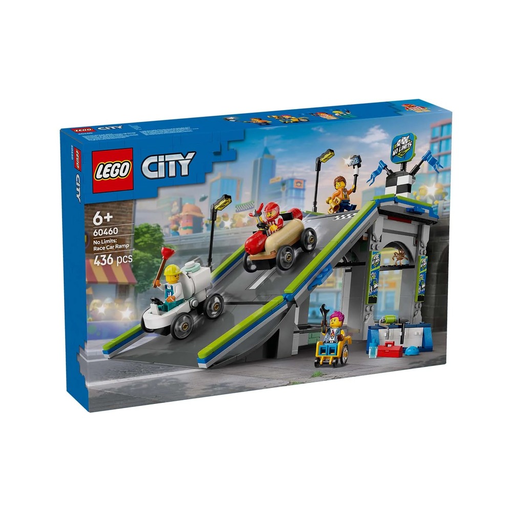 Lego City  60460 No Limits: Race Car Ramp Track
