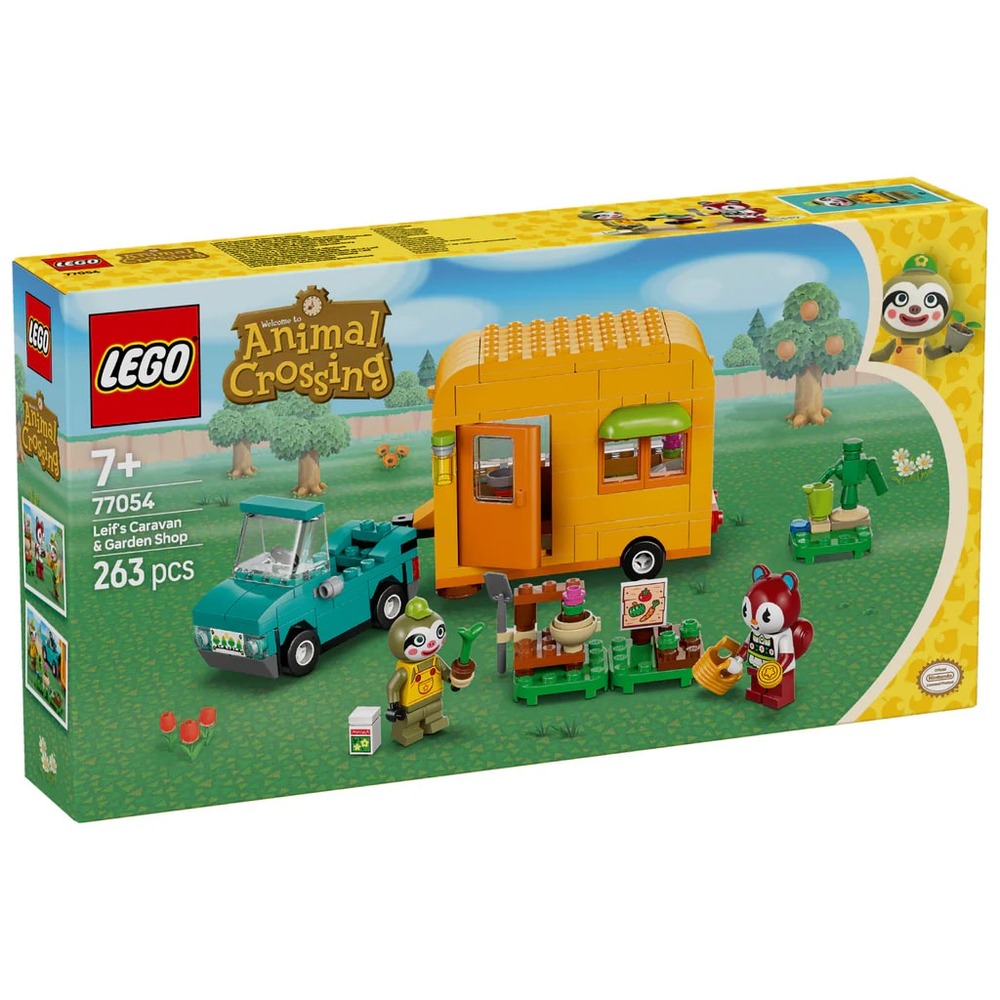 Lego Animal Crossing 77054 Leif'S Caravan & Garden Shop