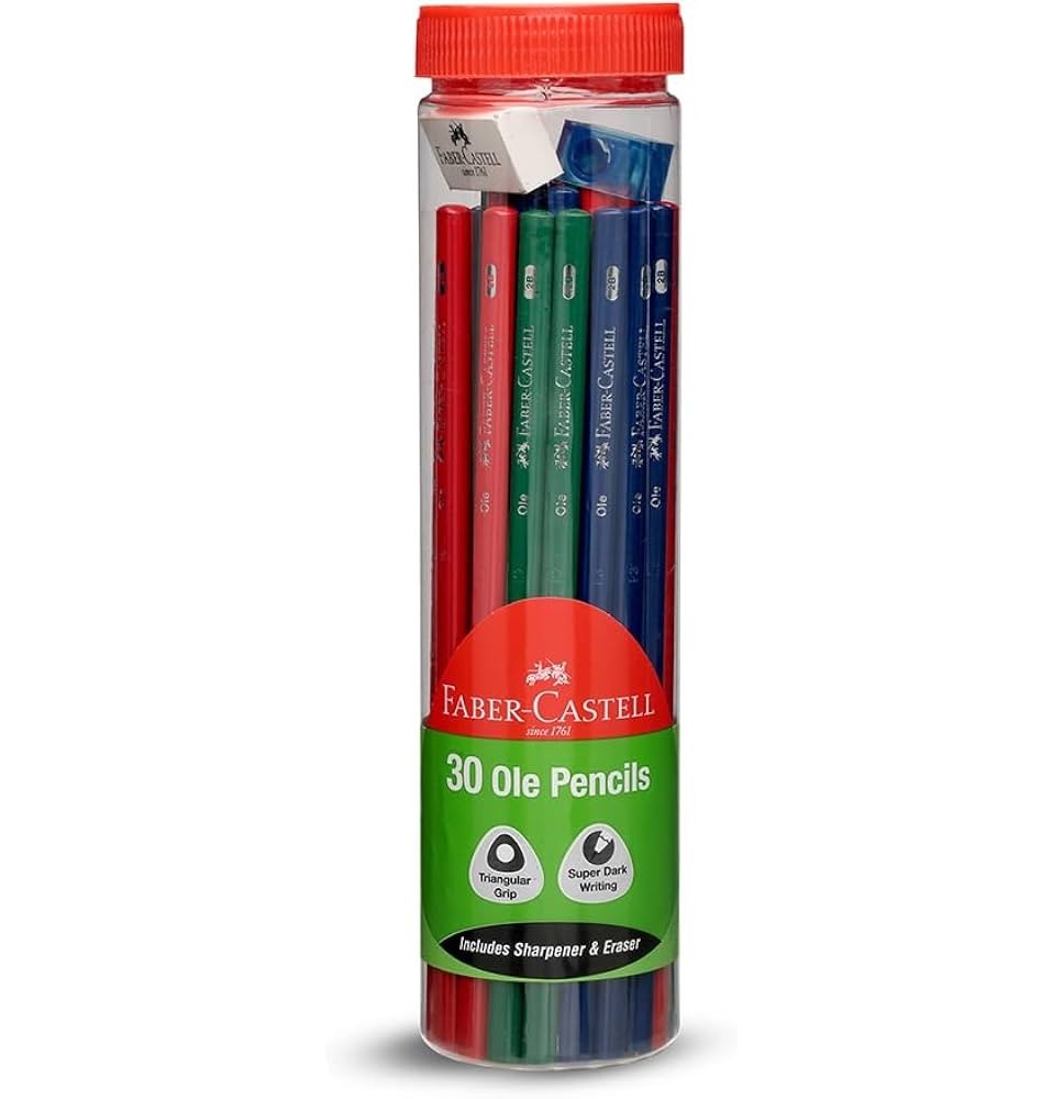 Faber Castell Ole Pencil 30Pc 1Jar