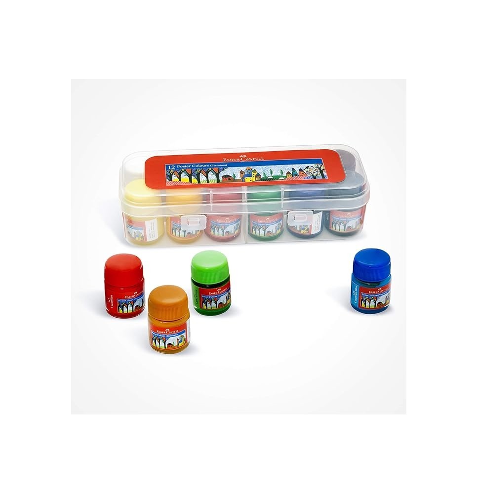 Faber-Castell Poster Colour 12Pc 1Pck