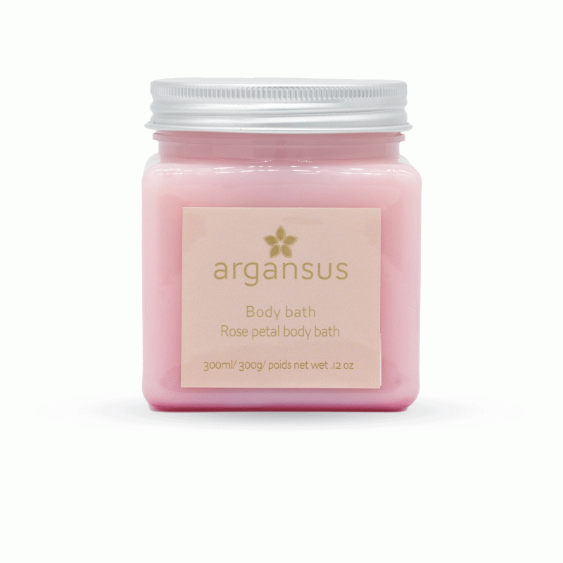 ARGANSUS ROSE PETALE BODY  BATH