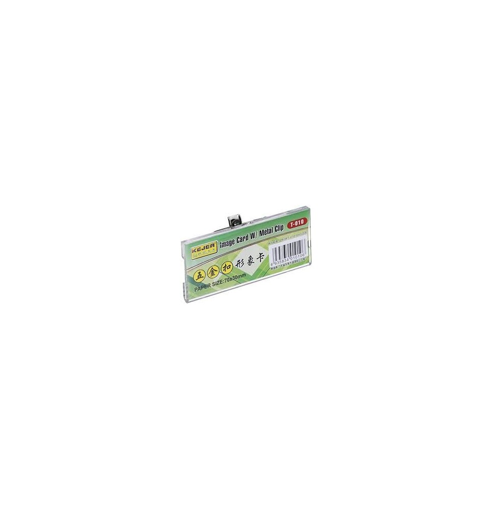 Kejea Image Card With Metal Clip 1Pc