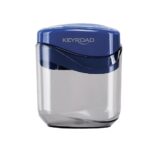 Keyroad Metal Two Hole Sharpener With Plastic Case 1Pck