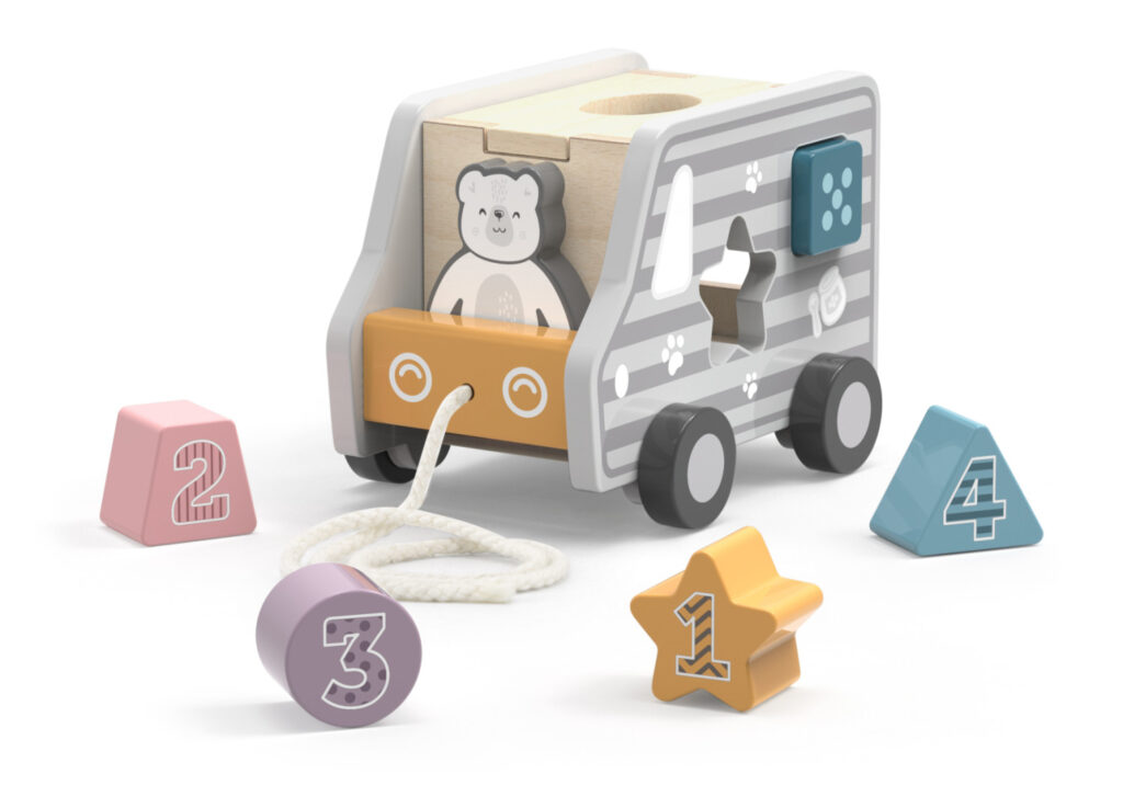 Pull-Along Shape Sorting Truck