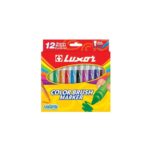 Luxor Color Brush Marker 12Pc 1Pck