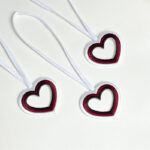 ND24 - Tricolor Heart Charm
