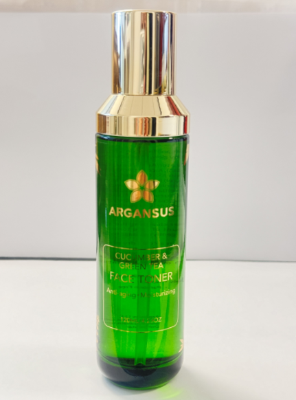 ARGANSUS ANTI-AGING FIRMING CUCUMBER & GREEN TEA FACE TONER ANTI- AGING