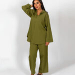 pant + shirt short black