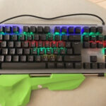 POSC MECHANICAL ARABIC GAMING ENGLISH KEYBOARD