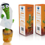 Dancing Cactus With White Accessories