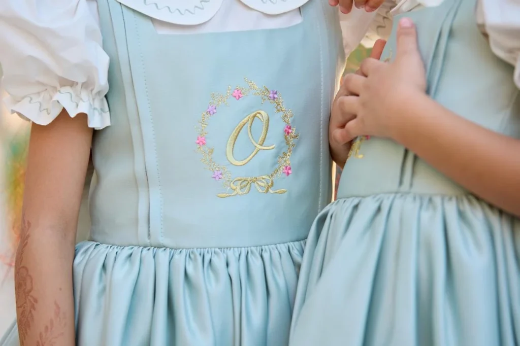 فستان بنات أزرق - girls dresse