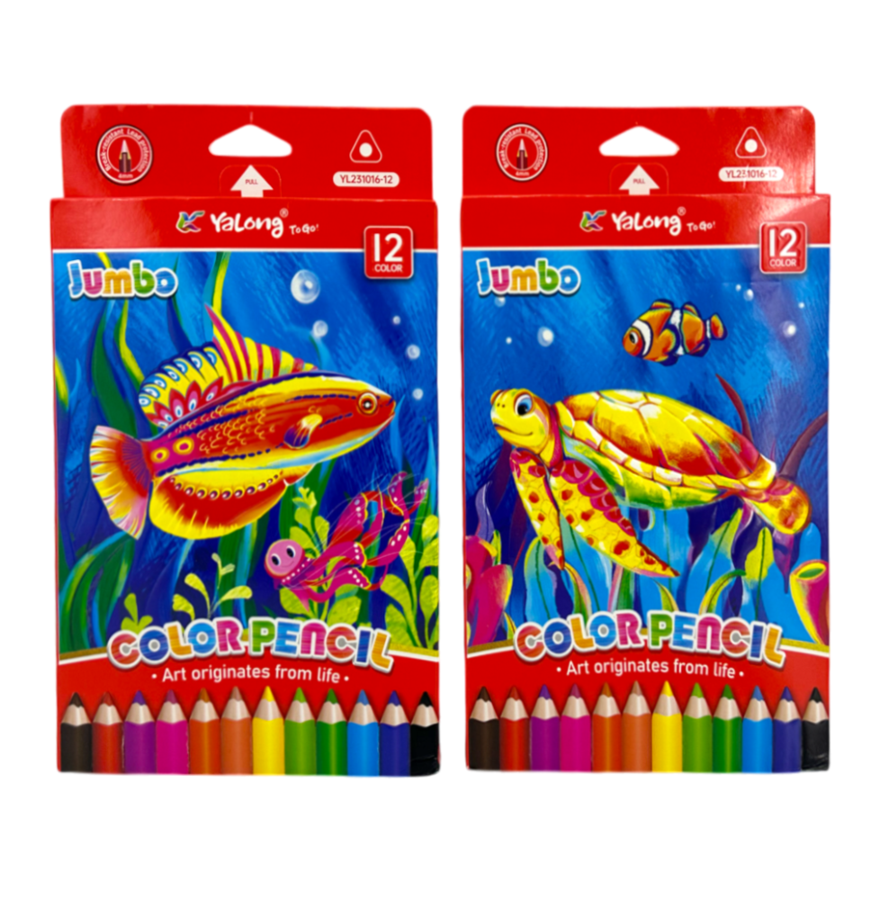 Yalong Color Pencil 12Pc 1Pck