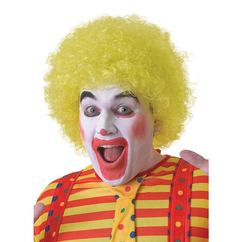 Yellow Clown Wig