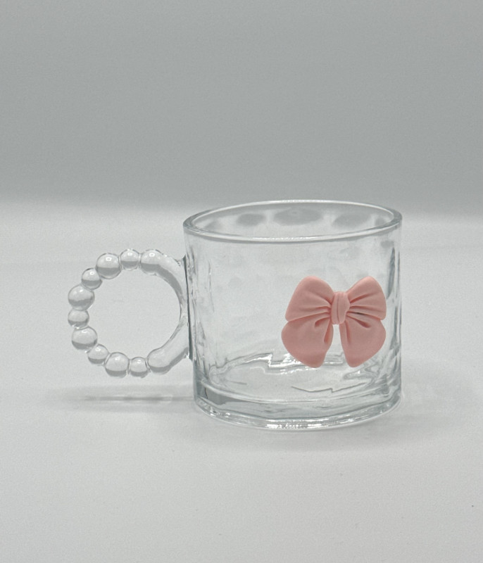 charming and delicate glass cup