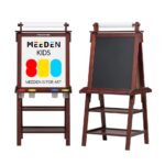 Meeden Kids Double-Sided Drawing Art Easel (Walnut) 1Pc