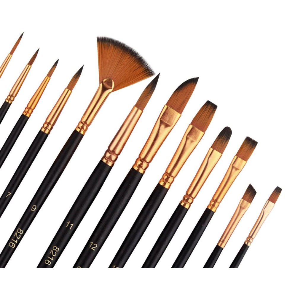 Pan Wen Bo Artist Brush 7Pc 1Pck