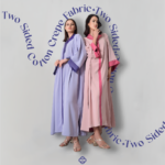 Two-sided Jelabiya made of crepe fabric