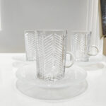 6 tea istikans and 6 coffee cups