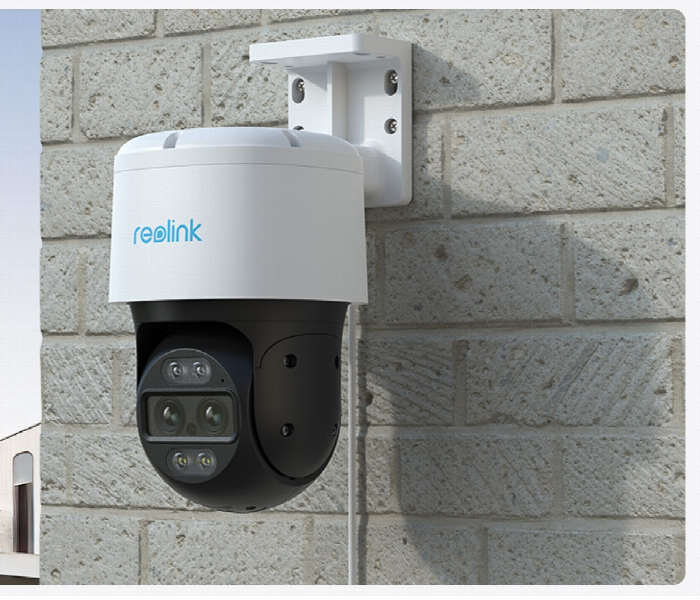 Reolink Trackmix Lte 4K 8Mp Dual Lens 4G Ptz Camera With Auto Zoom And Tracking