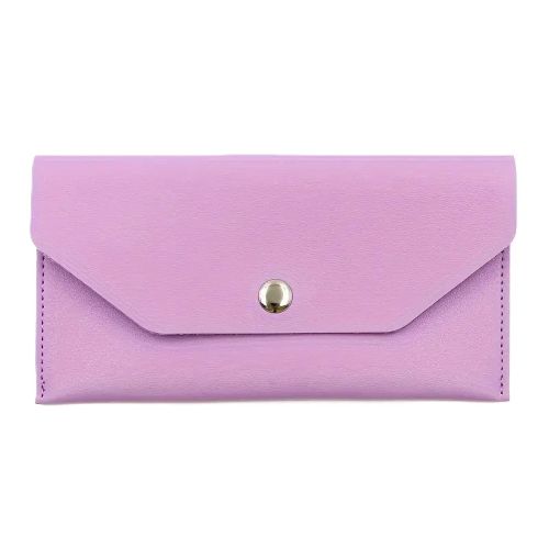 PU Leather Cash Envelope Wallet – Minimalist Money Organizer