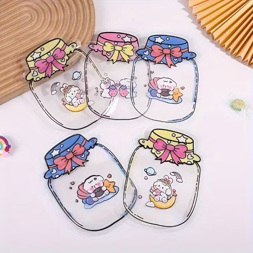 10pcs Cartoon Animal & Star Jar-Shaped Gift Bags