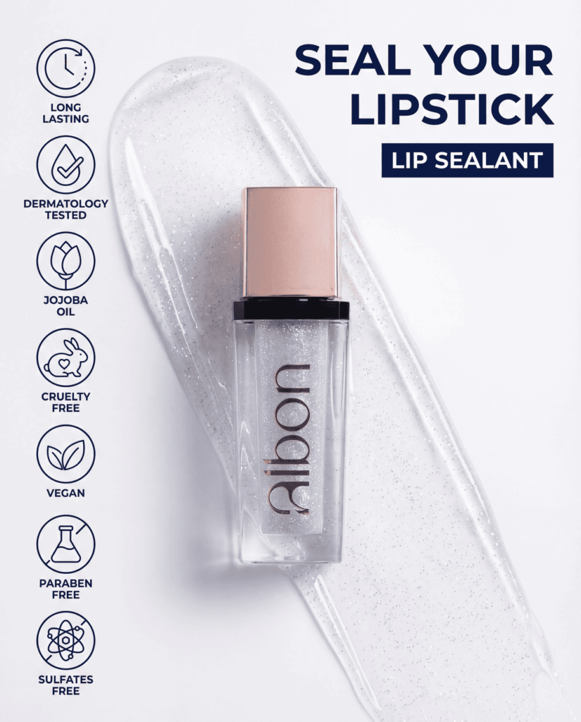 First Ever Lip Sealant — Make Lipstick Smudge-Proof In Just Minutes.