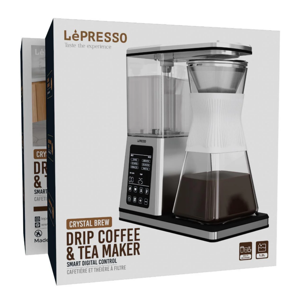 LePRESSO Smart Digital Drip Coffee and Tea Maker