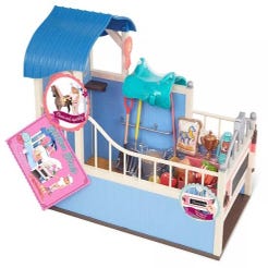 GLITTER GIRLS LARGE HORSE STABLE SET