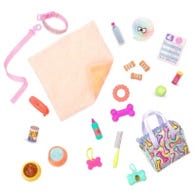 GLITTER GIRLS PUP TRAVELLING SET
