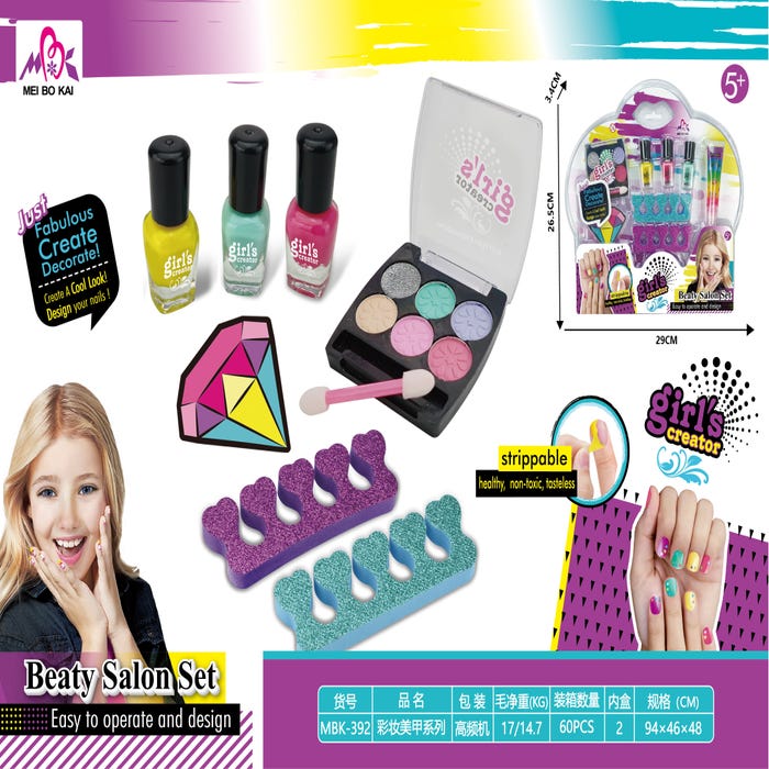 TP TOYS COLOR MAKEUP AND NAIL ART SERIES