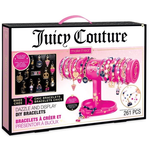 ZURU JUICY COUTURE DAZZLE AND DISPLAY DIY BRACELETS