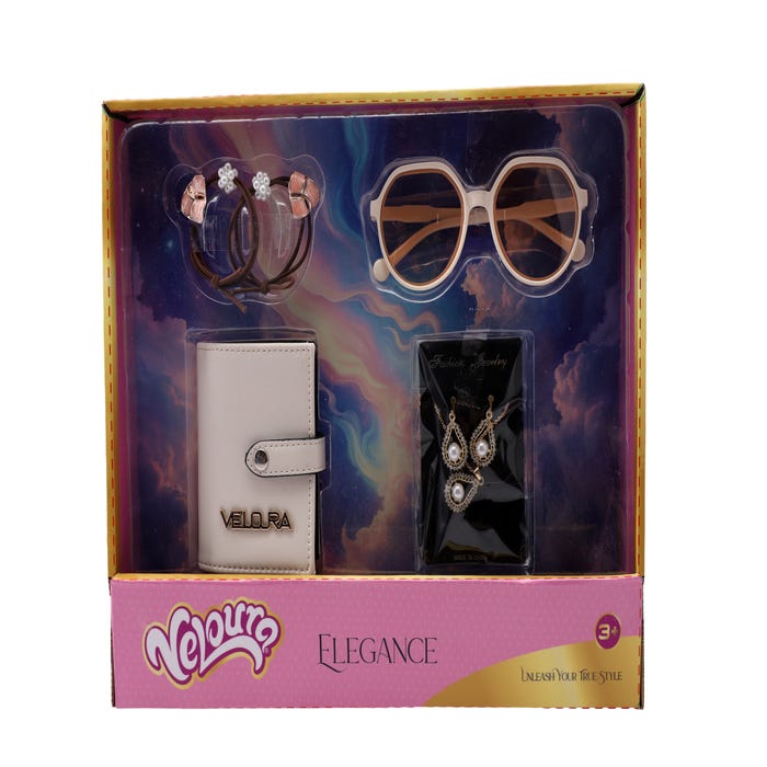TTC VELOURA ELEGANCE ACCESSORY SET DELUXE IRIDESCENT MIST