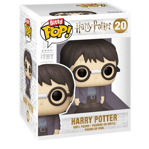 FUNKO BITTY POP RIDES HARRY POTTER  HARRY WITH HOGWARTS EXPRESS
