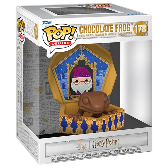 FUNKO POP DELUXE MOVIES HARRY POTTER S16  CHOCOLATE FROG