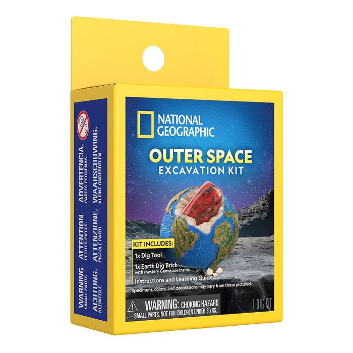 NATIONAL GEOGRAPHICNG OUTER SPACE EXCAVATION KIT