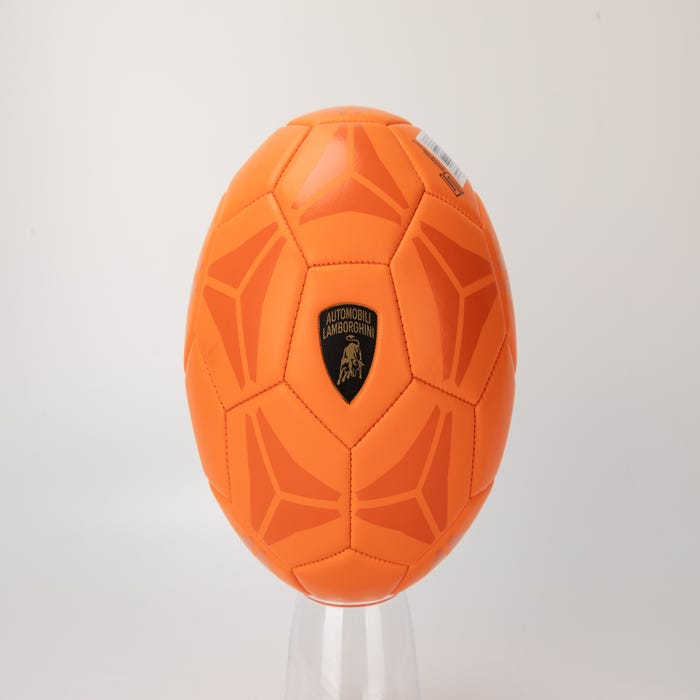 LAMBORGHINI NO.5 MACHINE SEWING PVC SOCCER BALL- ORANGE