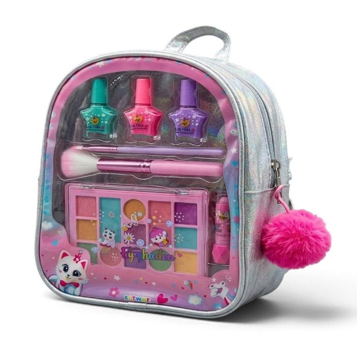 PECOWARE MAKEUP & NAIL POLISH BEAUTY SET BACKPACK